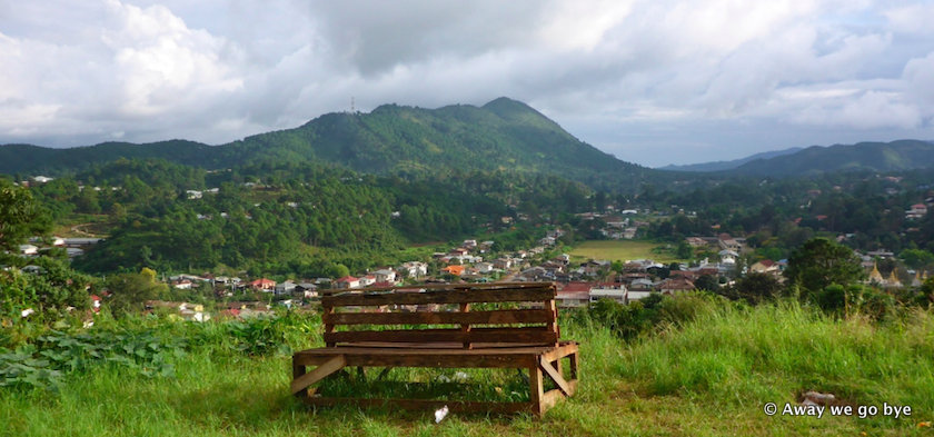 View of Kalaw from Thein Taung pagoda