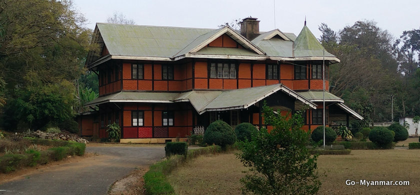 Colonial-era mansion in Pyin Oo Lwin